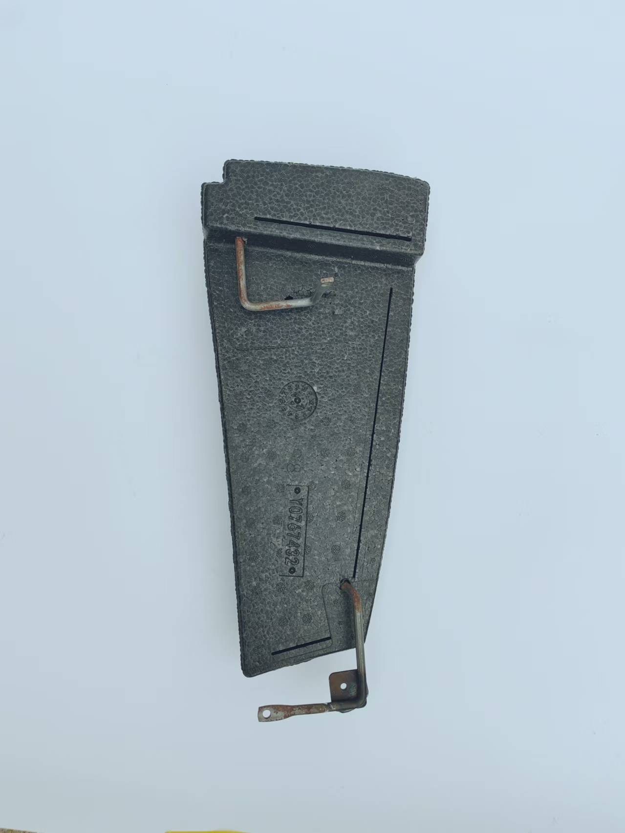 EPP frame assembly with welded wire brackets