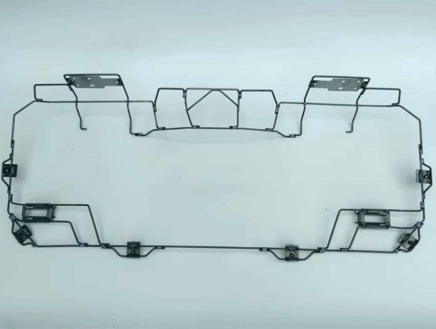 Seat cushion foam wire frame assembly